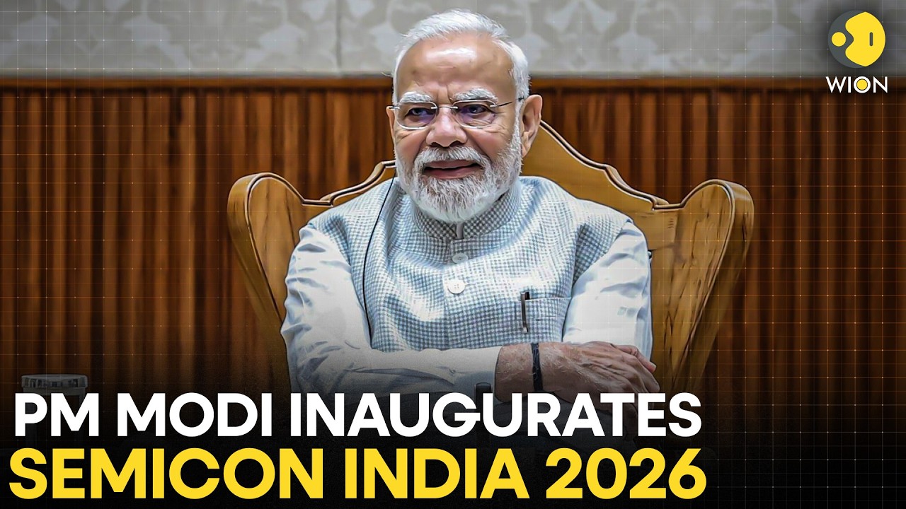 PM Modi LIVE: Narendra Modi Attends Inauguration Of SEMICON India 2026 On His 76th Birthday | WION