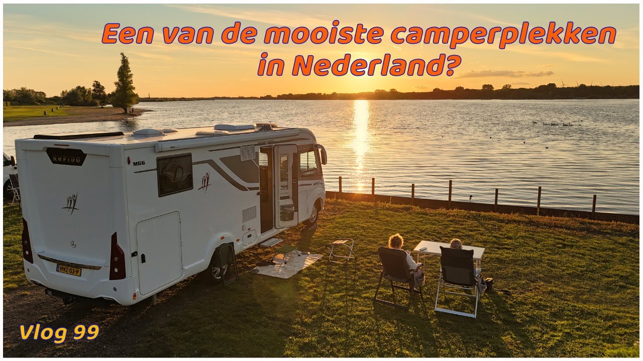 Vlog 99 - We verblijven op een van de mooiste camperplekken van Nederland