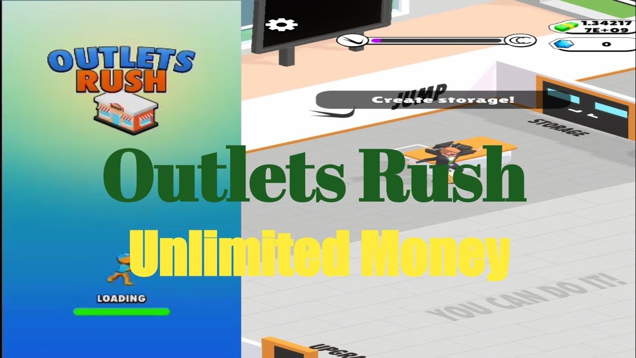🤨Dawnload Outlets Rush Game 🎮 Apk Hack Mod Unlimited Money😲😲