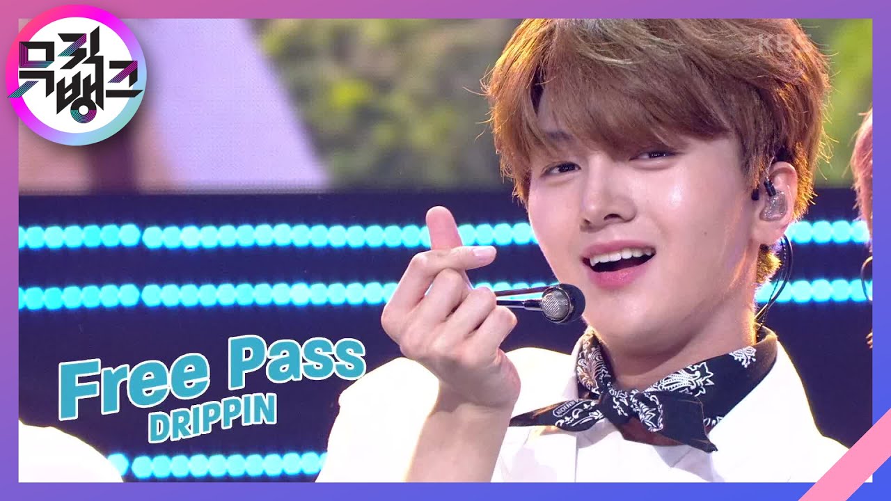 Free Pass - DRIPPIN(드리핀) [뮤직뱅크/Music Bank] | KBS 210702 방송