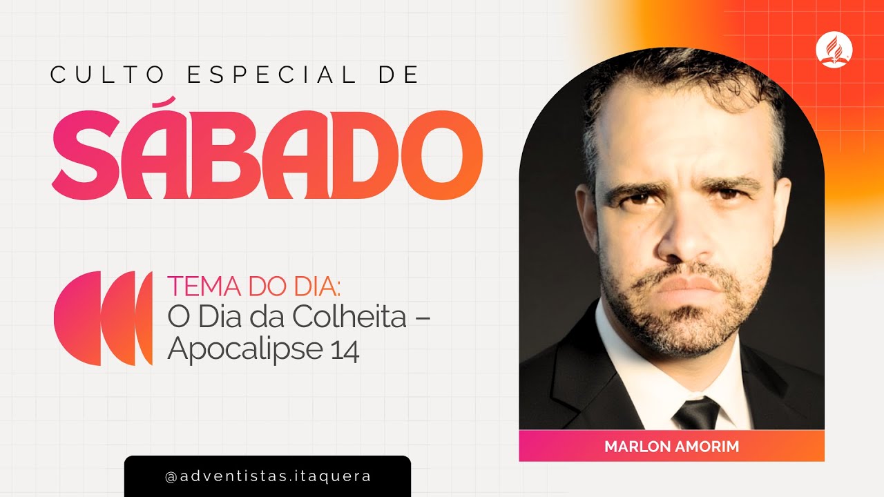 🔴 O Dia da Colheita – Apocalipse 14 | Marlon Amorim