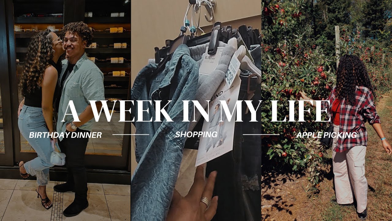 VLOG: Apple Picking, Self Care, Dinner at Ray's on the River