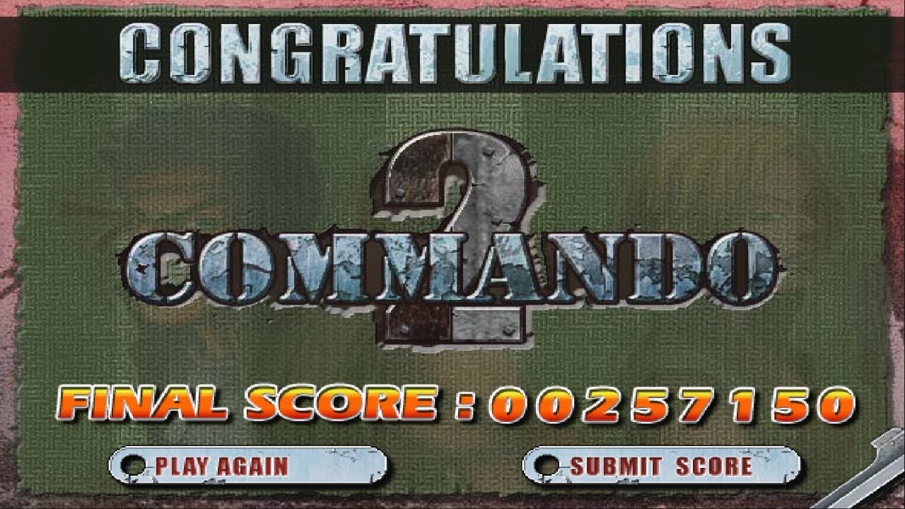 Commando 2 Speedrun - Any% Easy | 15:23.800 [WR]