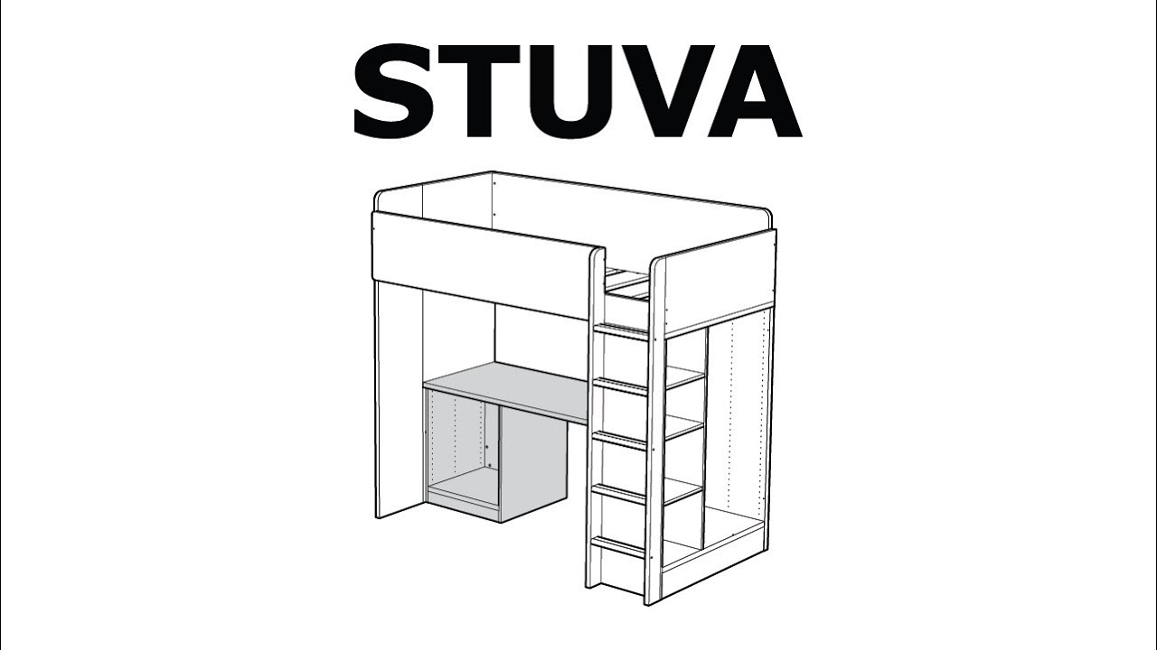 How to assemble the STUVA desk