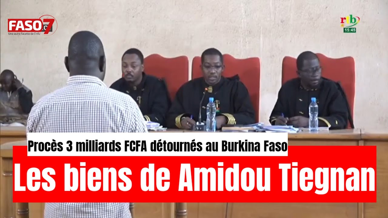 Procès 3 milliards FCFA détournés : Les biens de Amidou Tiegnan | 16 décembre 2024