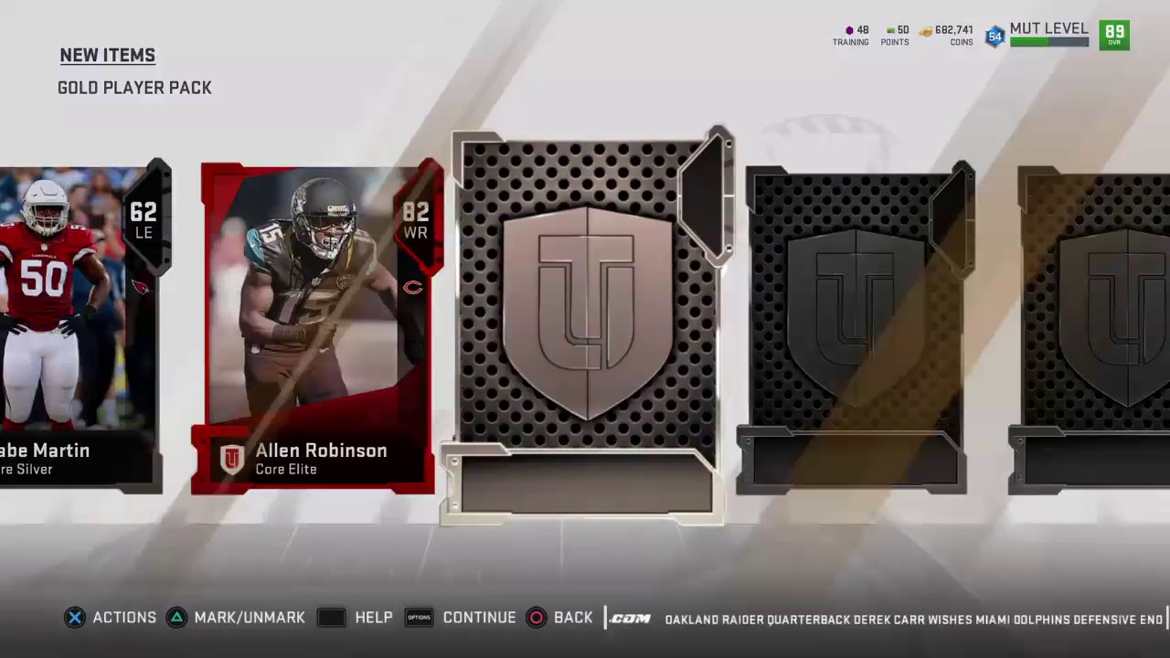 Solo battle  blitz rewards  Madden 19 ultimate team pack opening