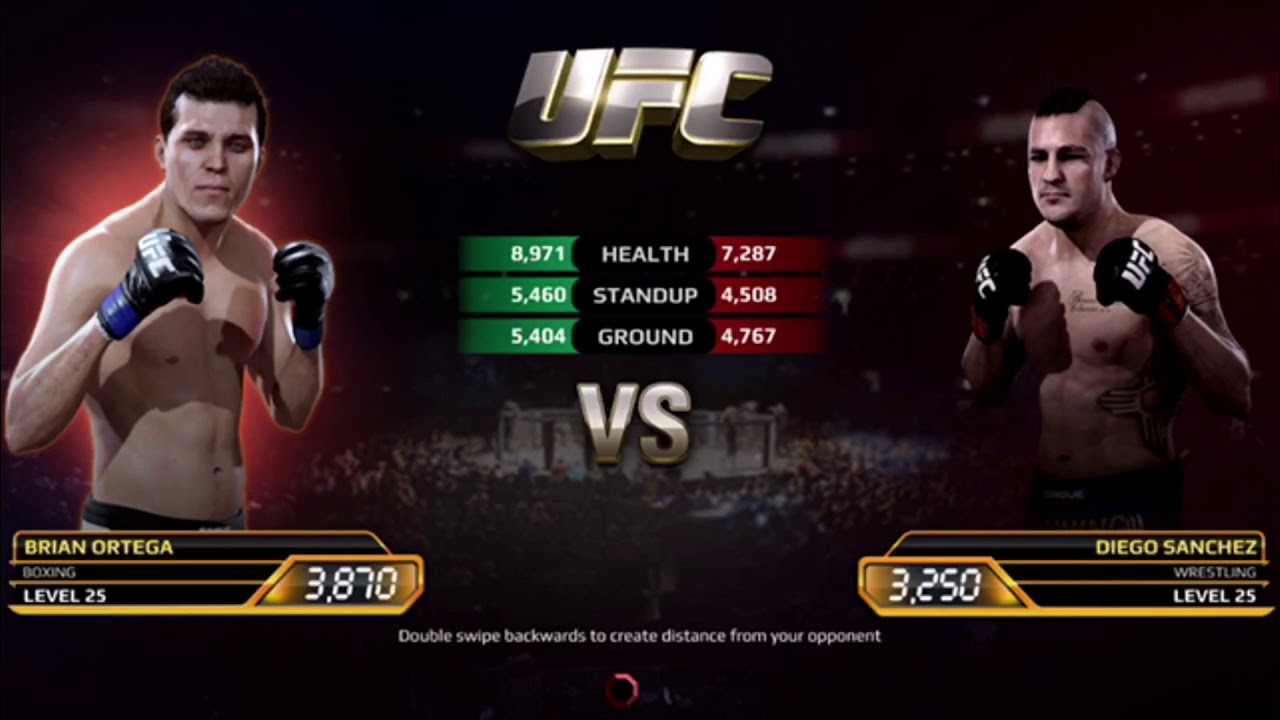 UFC Mobile-Fighter showcase/Brian Ortega(LE)