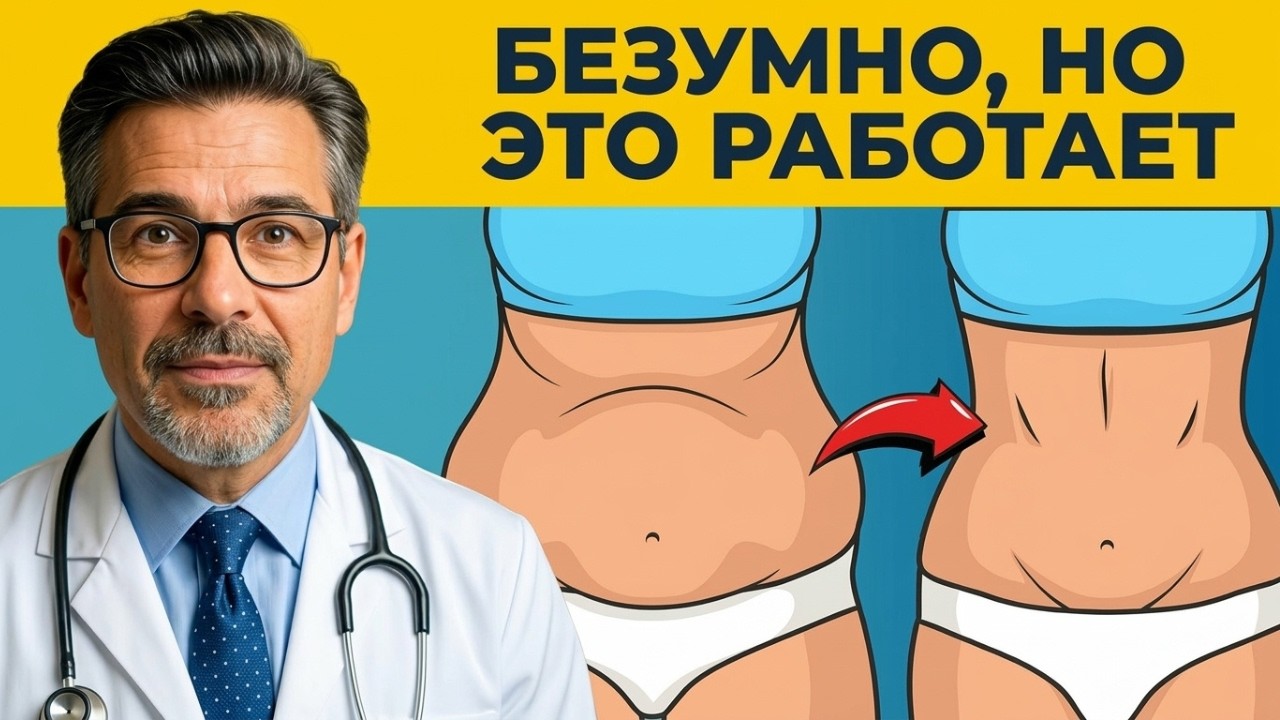 Как НАВСЕГДА избавиться от жира на животе, гормональный сбой и вес, как избавиться от жира на животе
