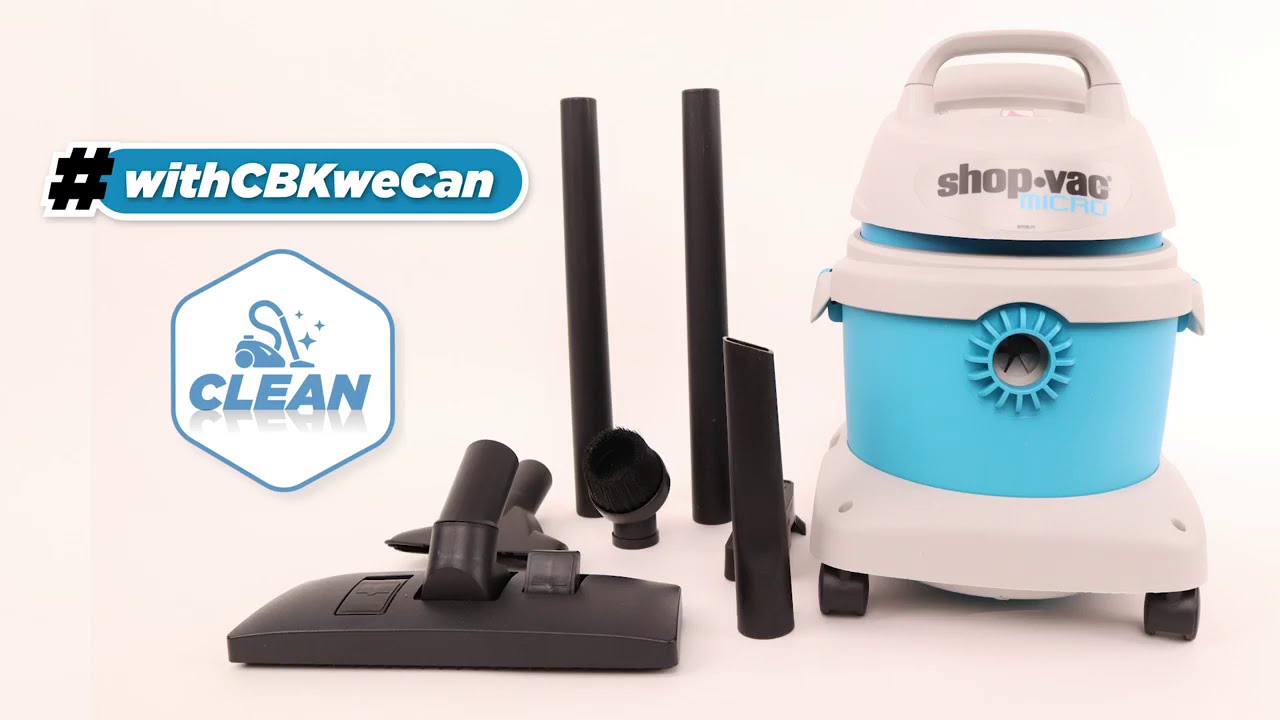 #withCBKwecanCLEAN Using ShopVac Wet/Dry Vacuum Cleaner by Co Ban Kiat Hardware