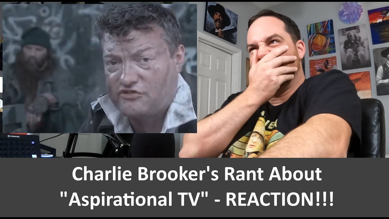 American Reacts to Charlie Brooker's Rant on Aspirational TV - REACTION
