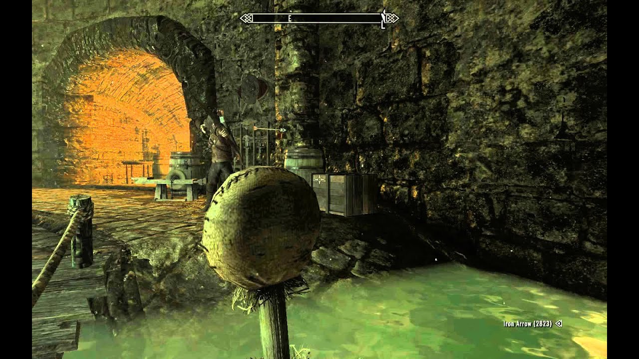 Skyrim: Infinite Steel Arrows.