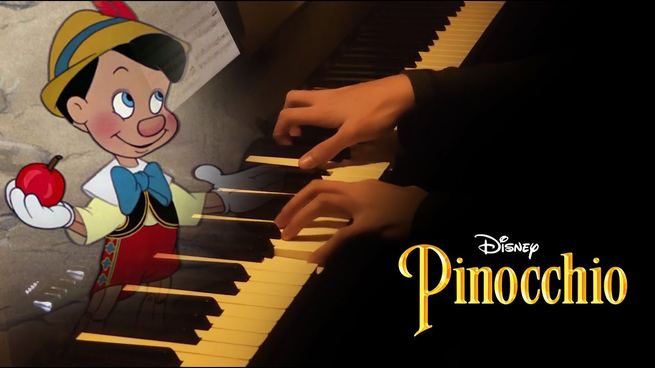 【Disney/Piano】When You Wish Upon A Star - Pinocchio, 1940