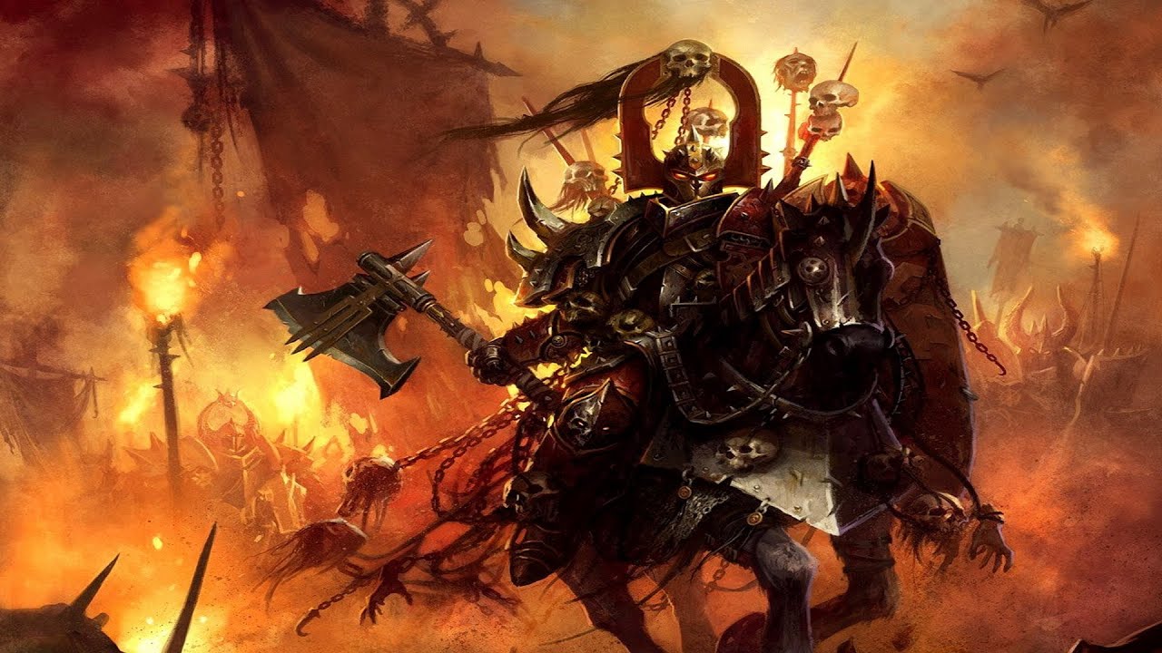 Call of Warhammer Multiplayer Battle: Warriors of Chaos vs. The Empire  (Total War Warhammer Mod)