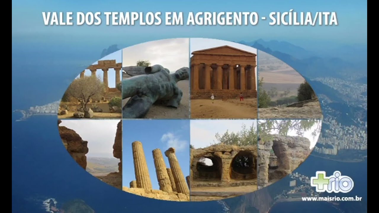 Vale dos Templos em Agrigento - Sic&iacute;lia/ITA