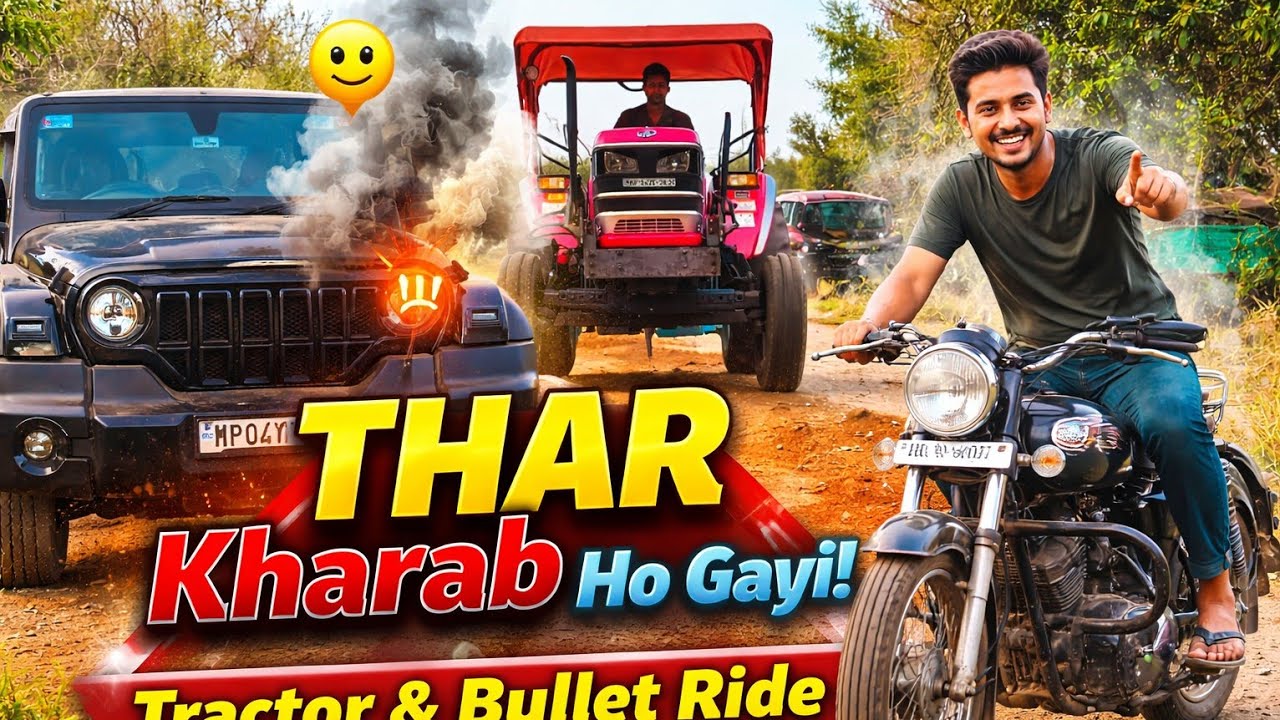 Full Day Vlog | Ghoomne Gaye Aur Ghar Mein Ho Gaya Andhera 😱⚡ | Real Village Life14 January 2026