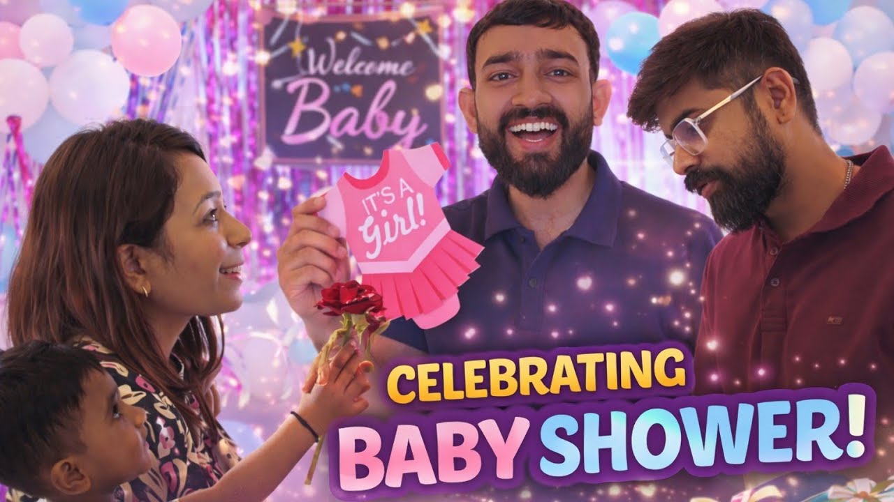 WE’RE CELEBRATING BABY SHOWER! 🎀💖 | Emotional & Fun Moments | Indian Celebration | Vlog. 3 | Part 1