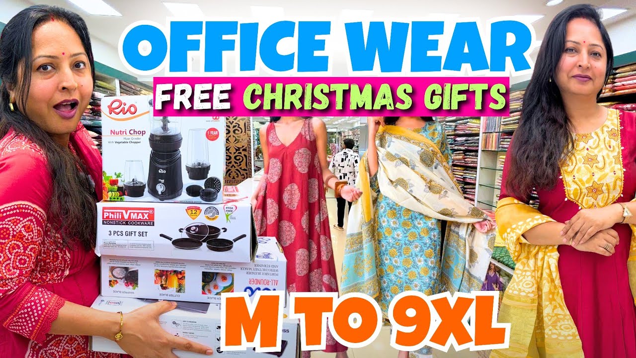 Trendy THREE PIECE Suit Sets😍 | Plus Size Kurti Set | Readymade Dresses |Mumbai Street Shopping Vlog