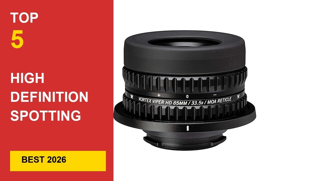 Best High Definition Spotting Scope For Target Shooting in 2026 - Expert Reviews in 2026