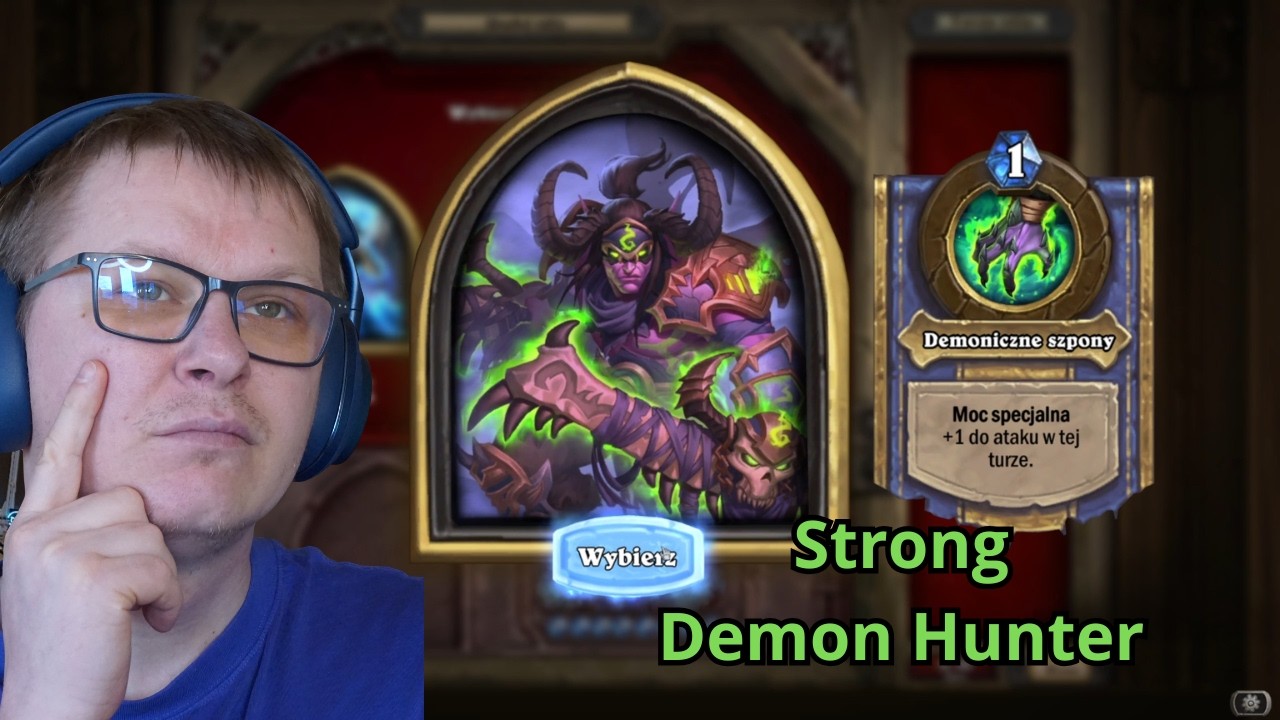 Quest Demon Hunter jest mocny  - Hearthstone Arena