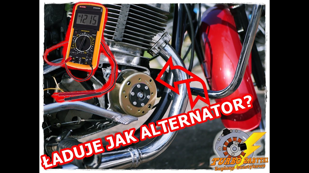 JAWA 350 TS - JAK ŁADUJE NA CDI? | ZAPŁON BEZSTYKOWY Turbo Zabytki