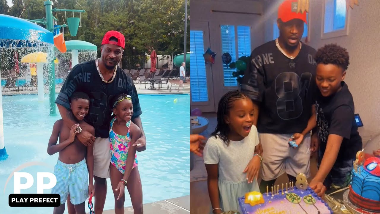 Peter Okoye Surprises His Twin Brother’s Kids on Their 8th Birthday 🎉❤️