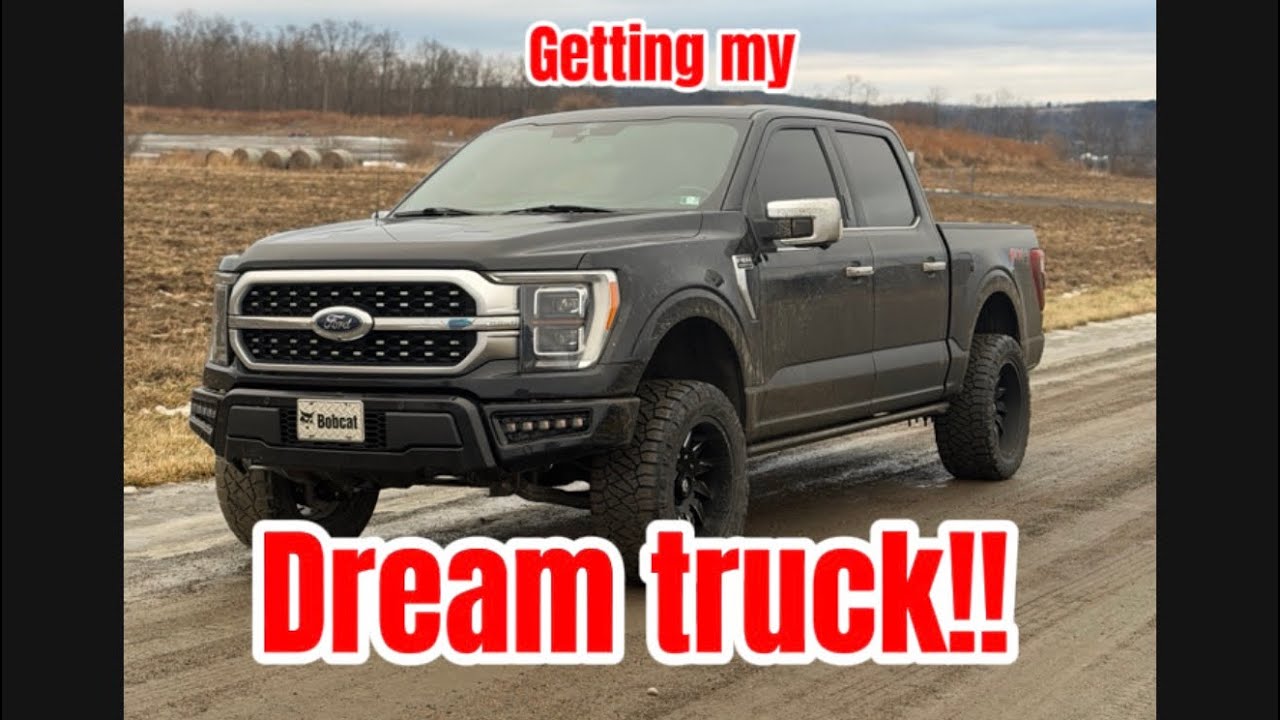 Buying my dream truck at 15 (2021 F150 Platinum!)