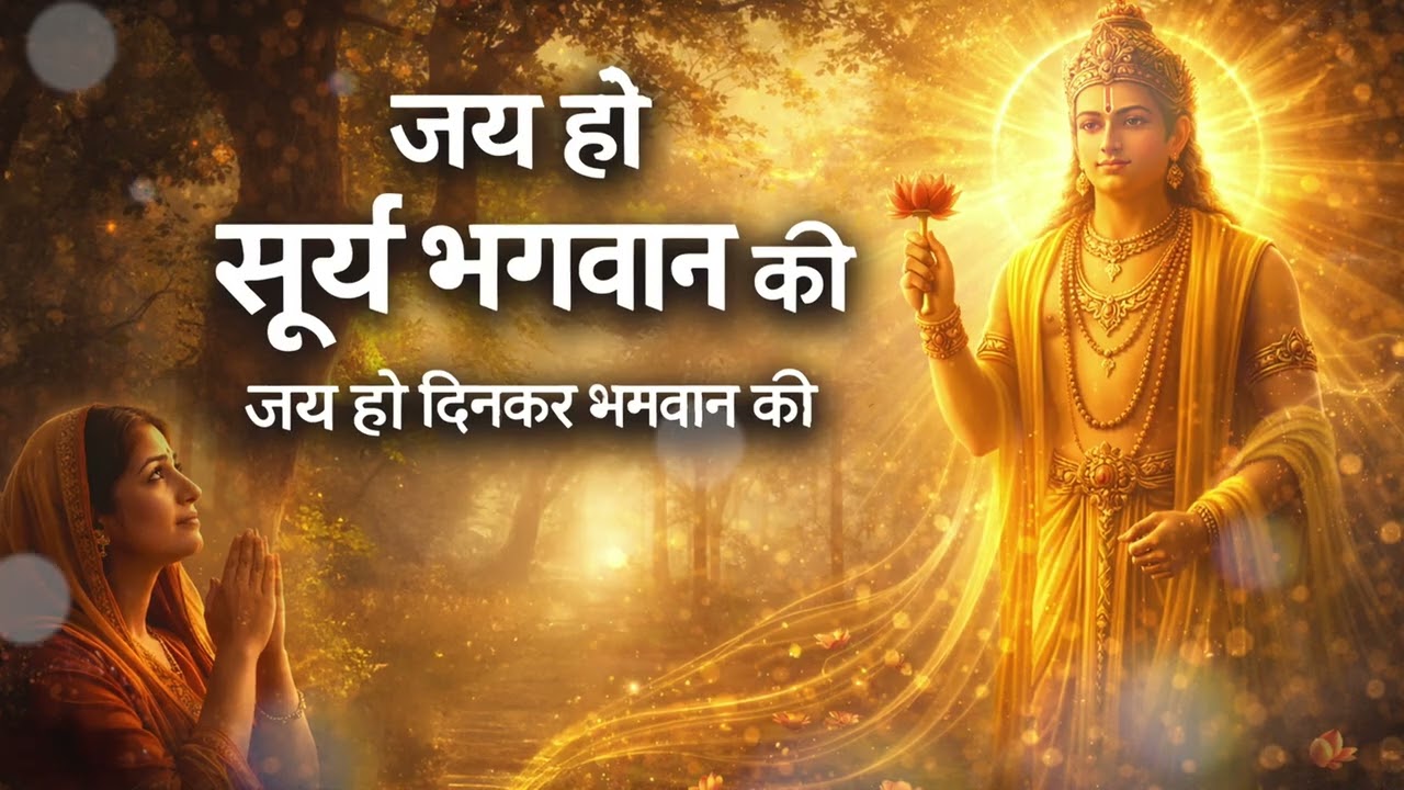 जय हो सूर्य भगवान की, जय हो दिनकर भगवान की | Surya Dev Bhajan | Morning Devotional Song