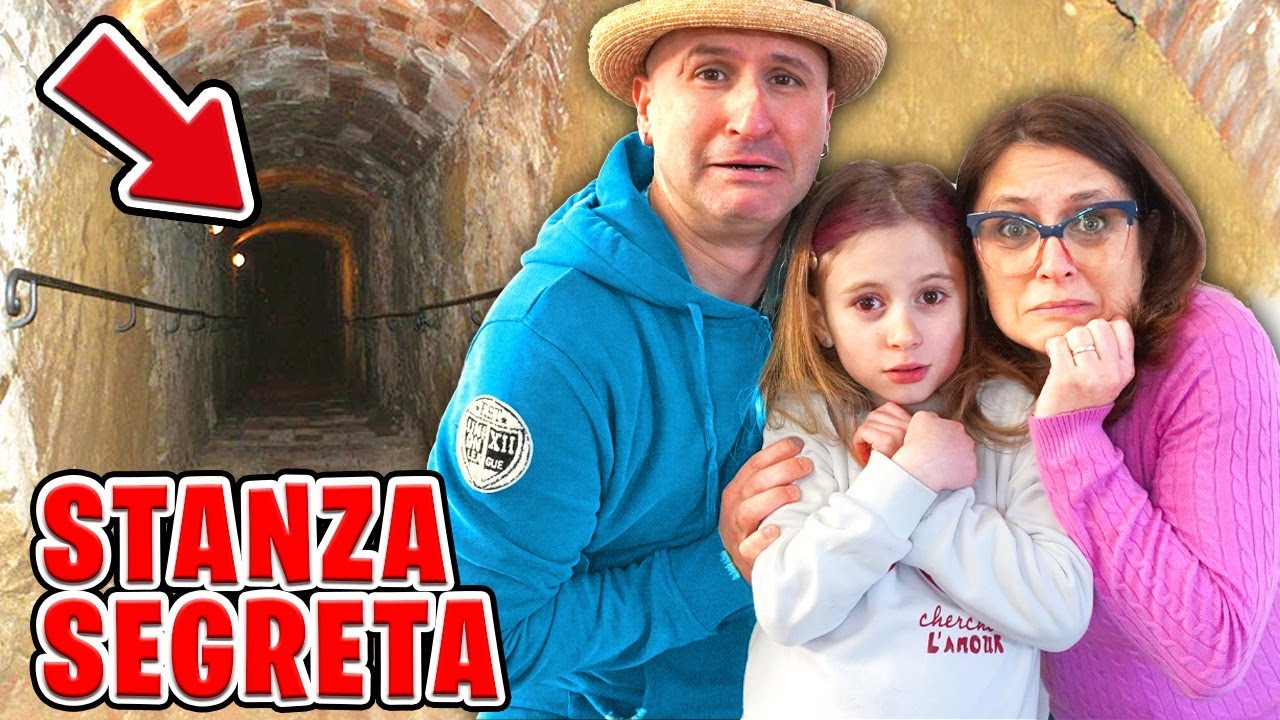 GIORGIA E PAPÀ SALVO ENTRANO NELLA PORTA SEGRETA E TROVANO UNA STANZA MISTERIOSA  CON MAMMA CINZIA!
