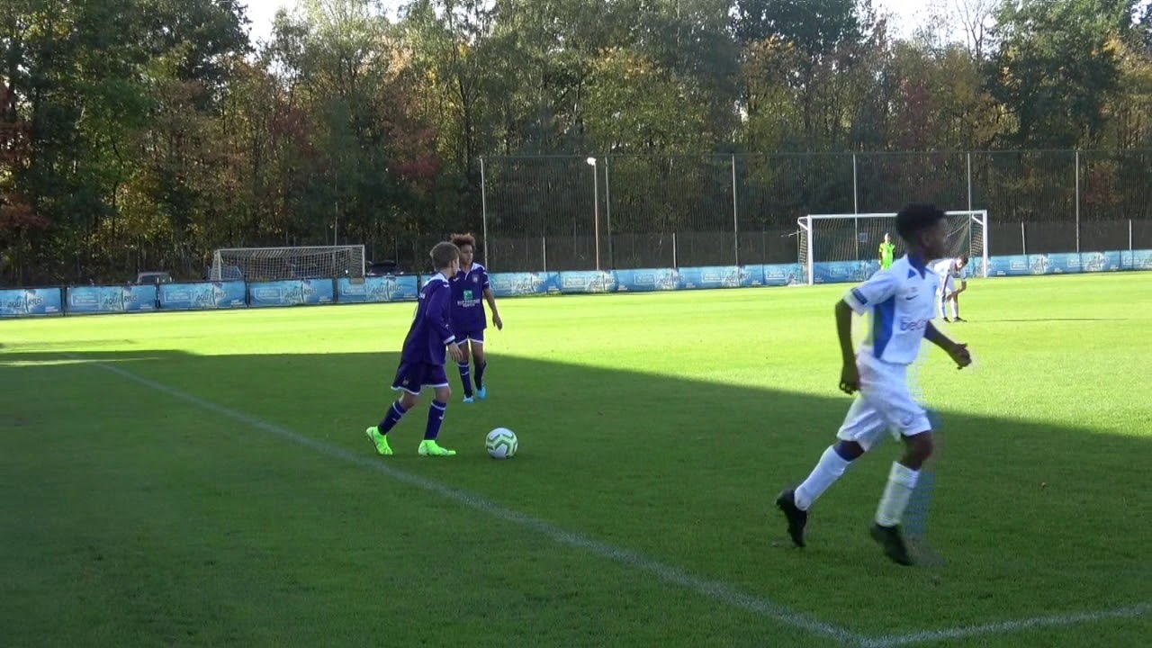 Genk U13  - RSCA U13 a martyrisé Anderlecht en championnat national 5   1