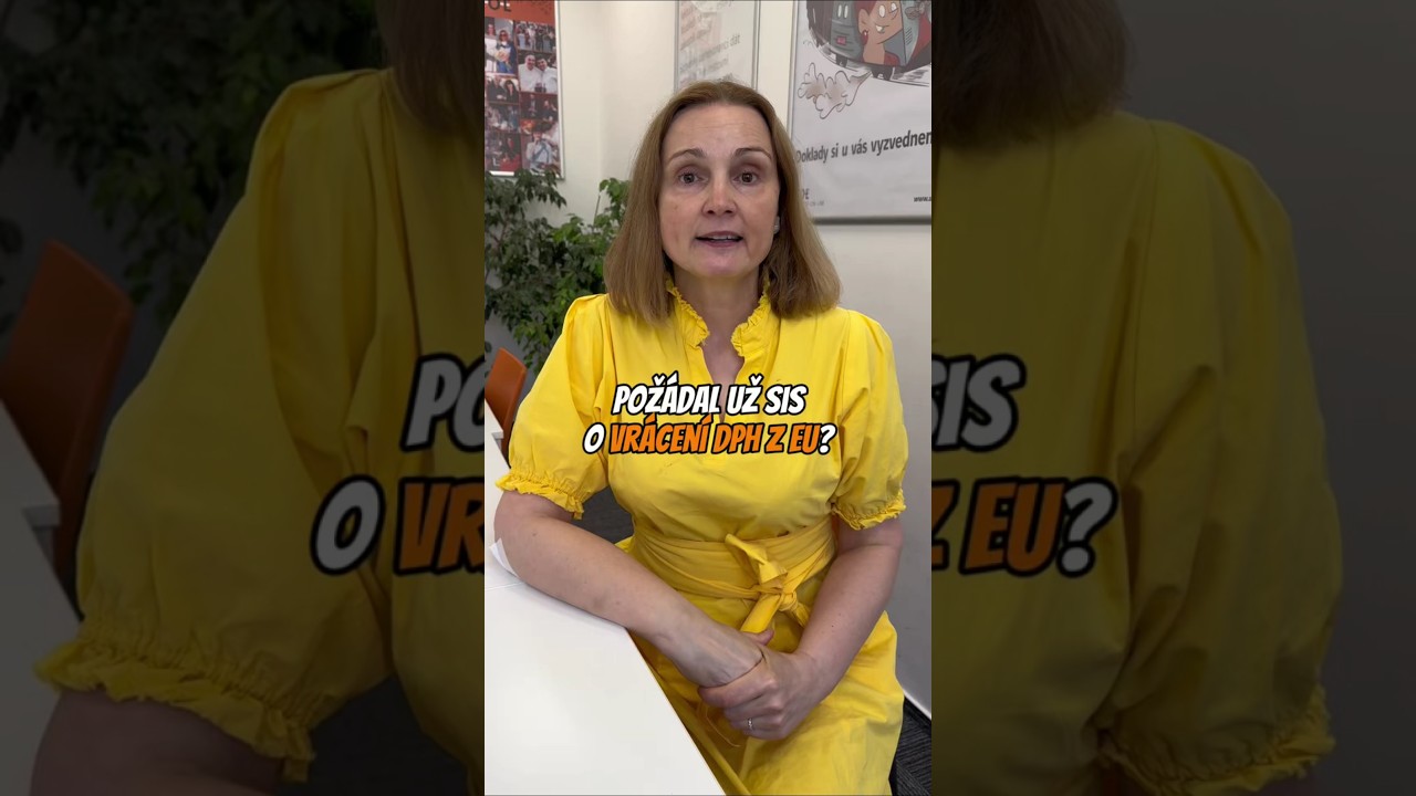Vratka DPH z EU | &uacute;četn&iacute; minutovky od Jany ☕