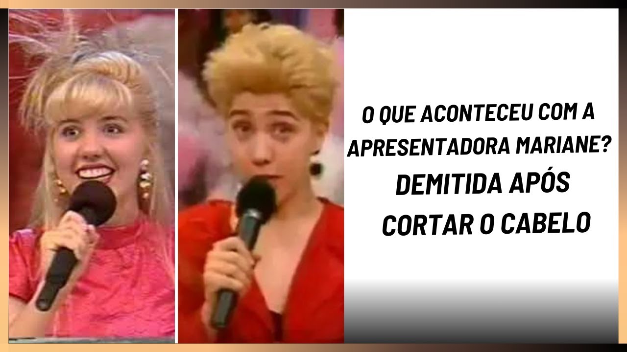 O que aconteceu com a apresentadora infantil Mariane?
