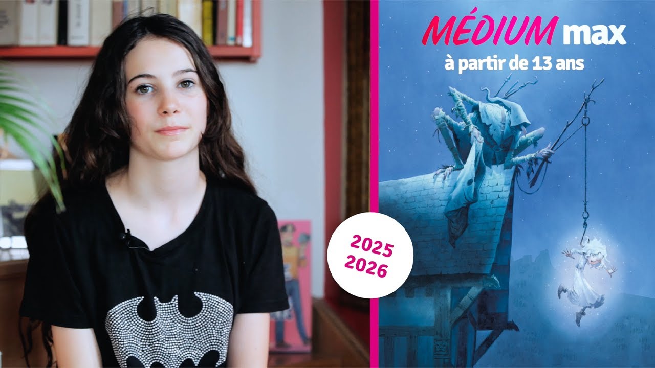 Présentation de la sélection de livres Médium max 2025-2026
