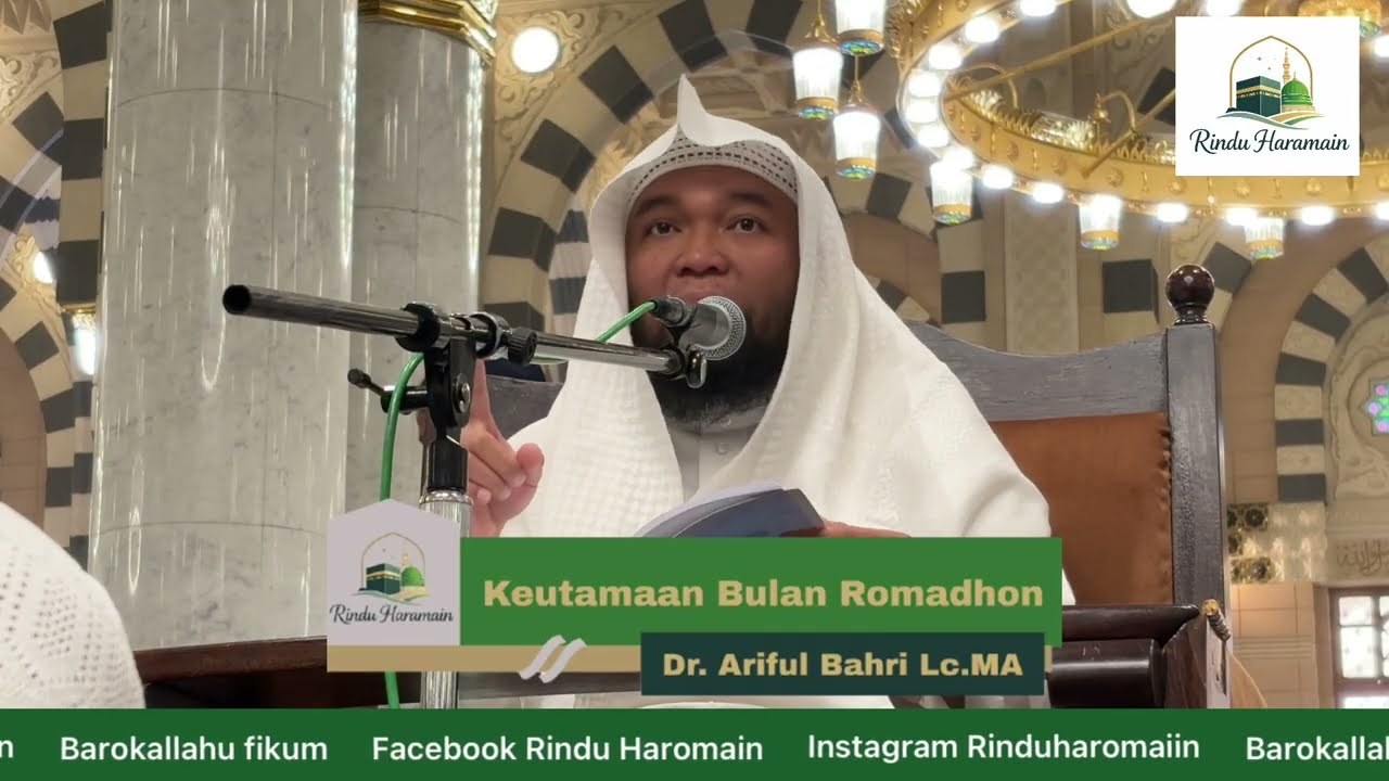 Live 02 Maret 2026 | Ustadz Dr. Ariful Bahri Lc.Ma | Kajian rutin bahasa Indonesia di Masjid Nabawi 