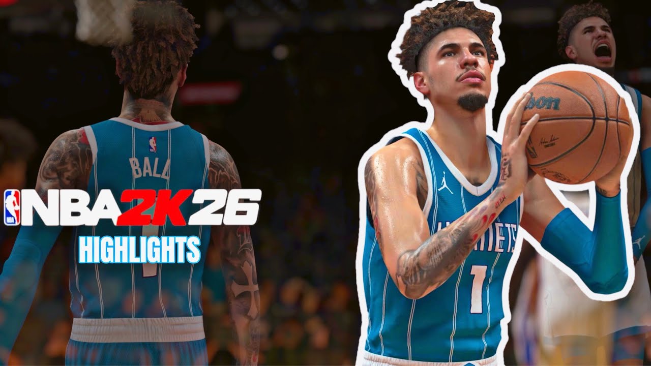 Мяч NBA 2K26 LAMELO | ОСОБЕННОСТИ РЕАЛИСТИЧНЫХ ДВИЖЕНИЙ | (PS5 PRO 4K)