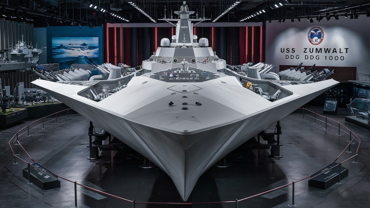 Эсминец USS Zumwalt (DDG-1000): малозаметный эсминец стоимостью 7 миллиардов долларов, который вы...