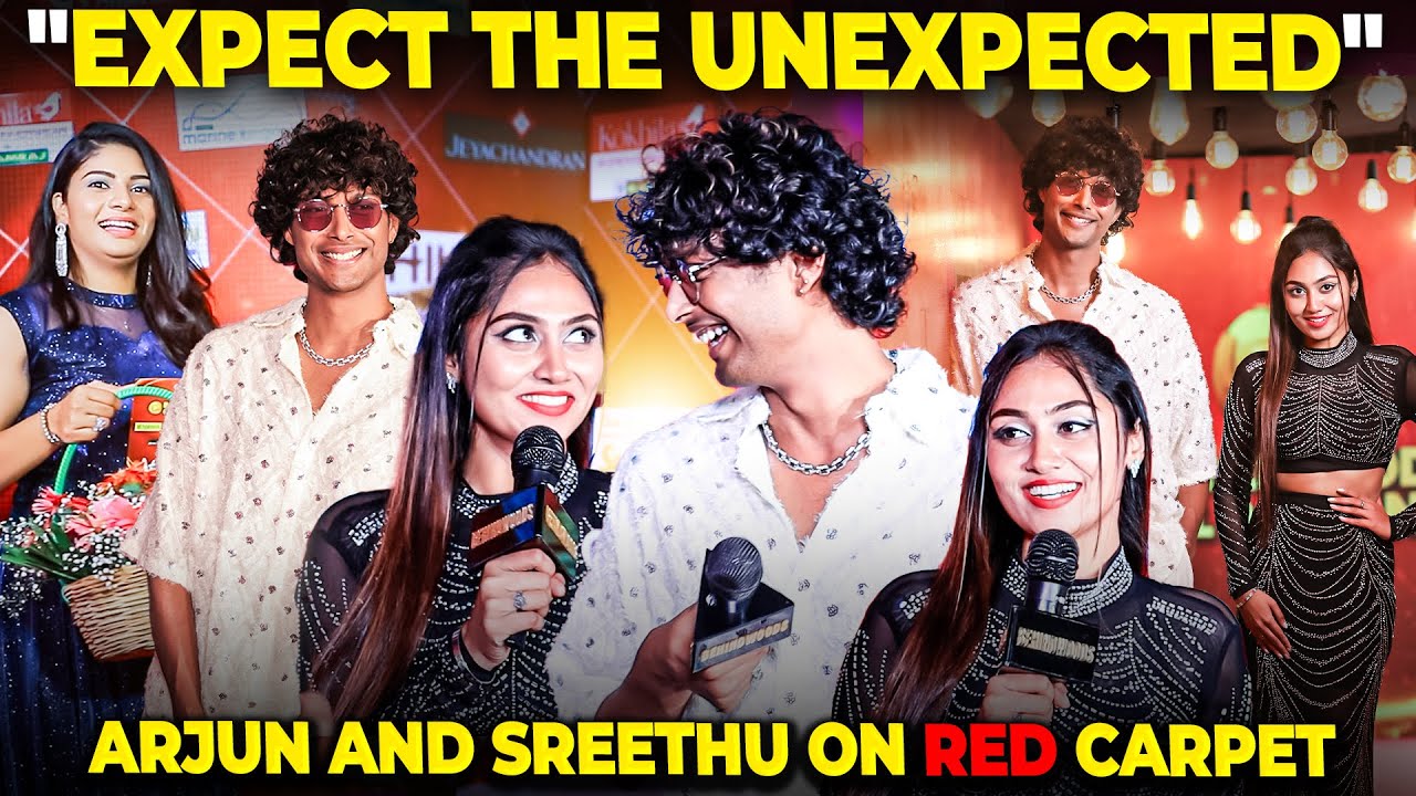 Award-നു ശേഷം Red Carpet വേദിയിലേക്കുള്ള Sreejun Entry ♥️🔥