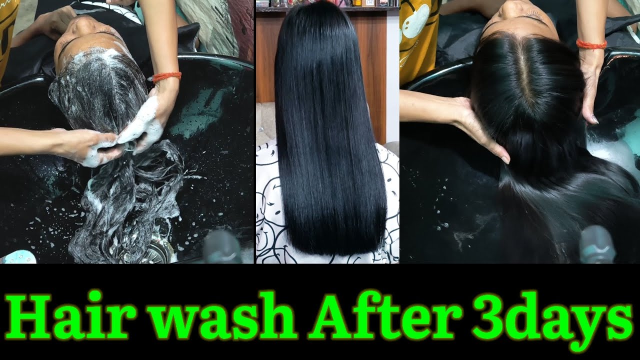 Hair Treatment के 3 days बाद 1st Hair wash/ Full processing tutorial/ Step by step/ for Beginners 