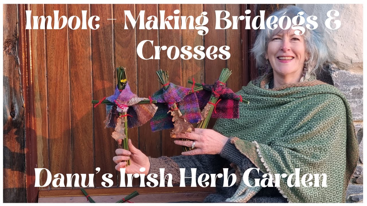 Imbolc - Making Brideógs & Crosses