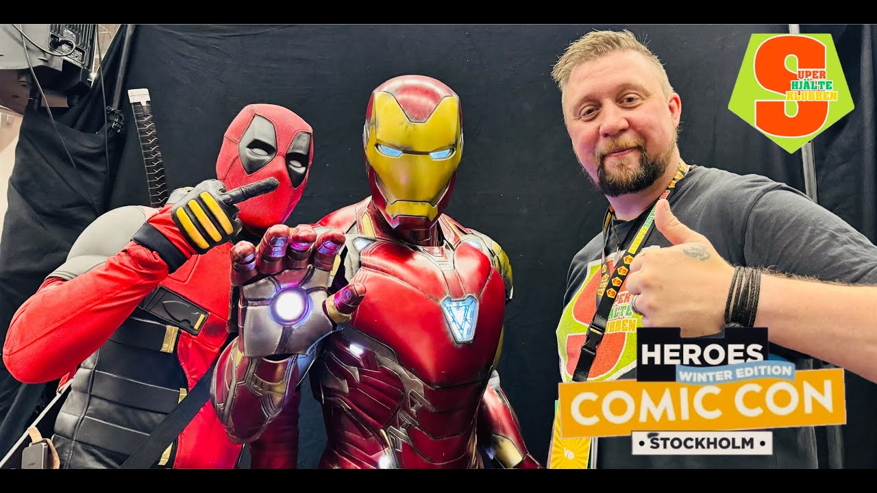Comic-Con Stockholm Vinter Edition 2025 Cosplay and lookaround highlights (Superhjälteklubben day 1)