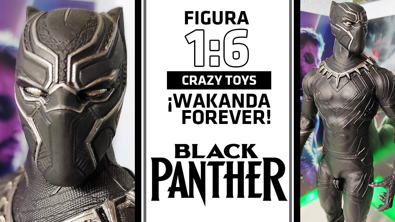 | 🐯 FIGURA BLACK PANTHER 1:6 CRAZY TOYS | La mejor figura BOOTLEG de Pantera Negra en escala 1/6! 🔝
