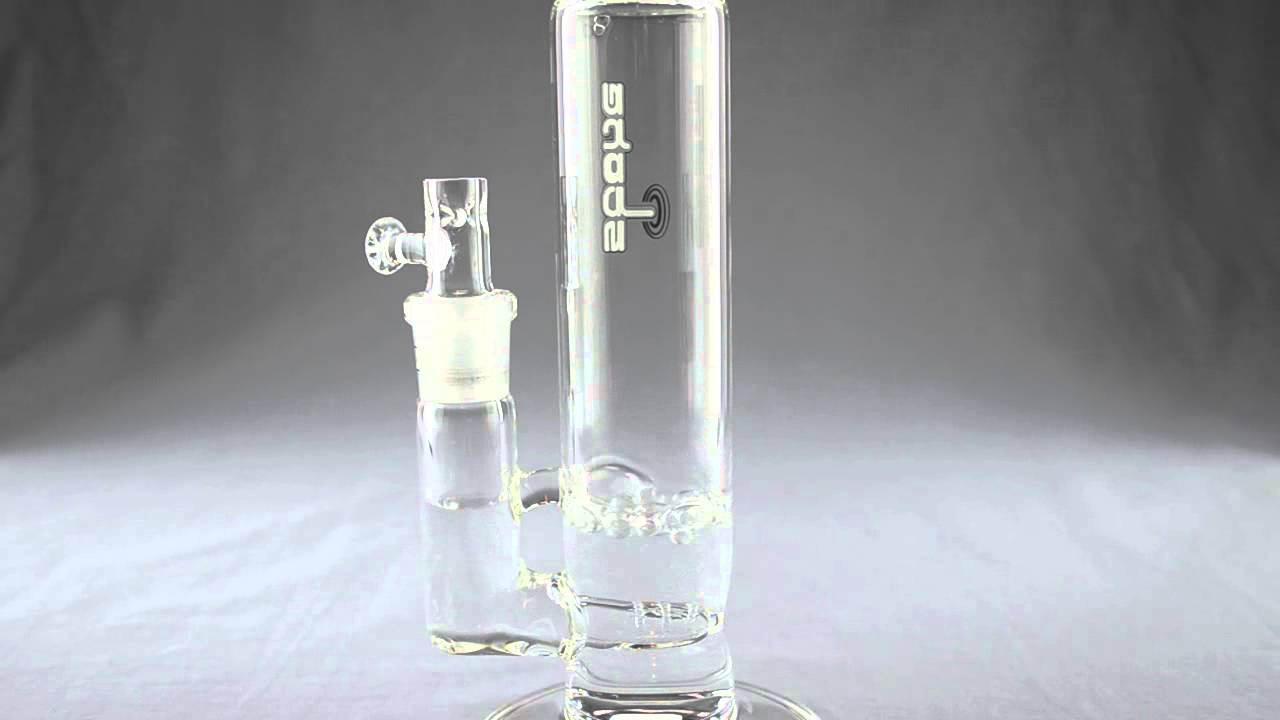 Stone Glass Works - Straight Tube Waffle Perc - V2 - TheDabLab.com