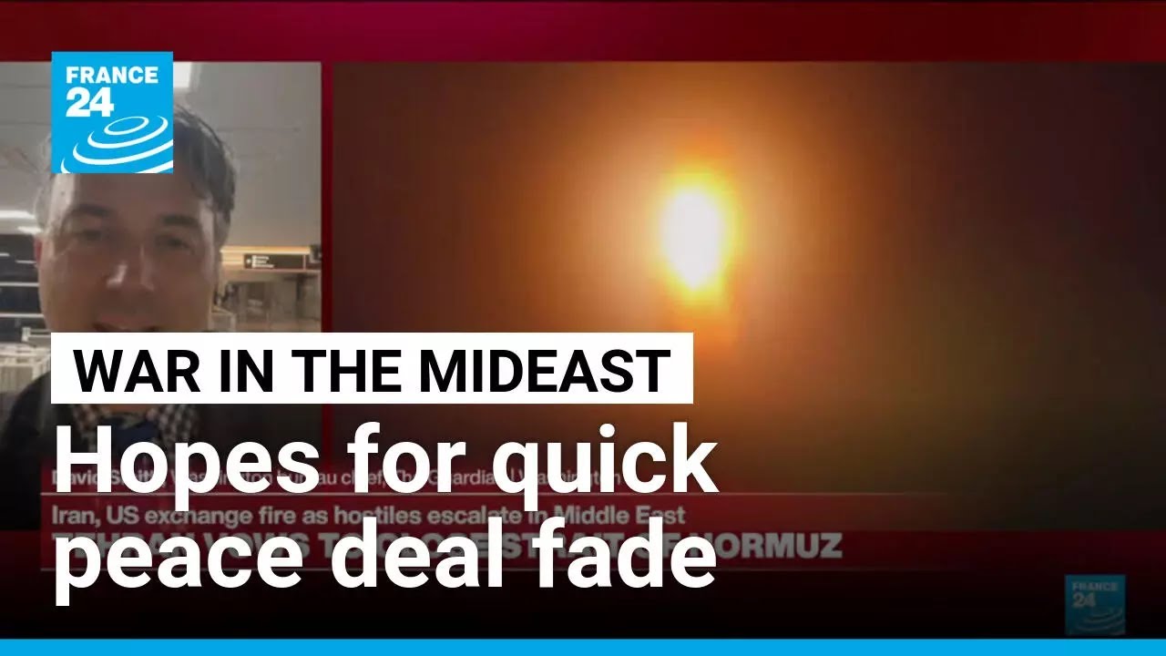 US, Iran hit each other again as hopes for quick peace deal fade &bull; FRANCE 24 English