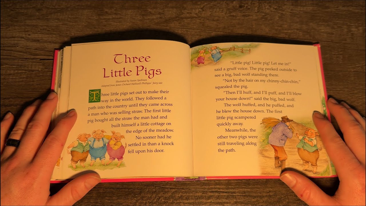 The Three Little Pigs 🐷 | Calm Bedtime Story | Family Read Aloud