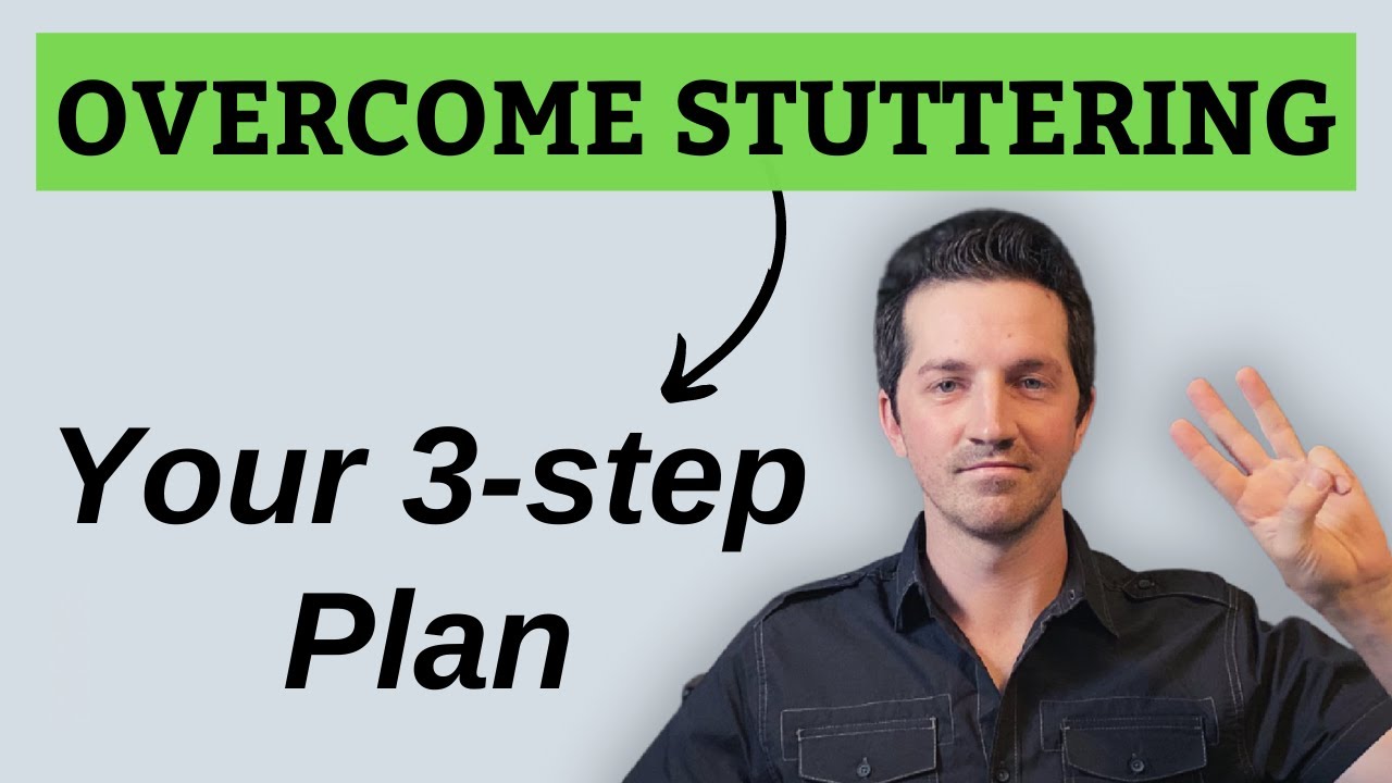 Your 3-Step Plan to Stop Stuttering (Here's your roadmap)
