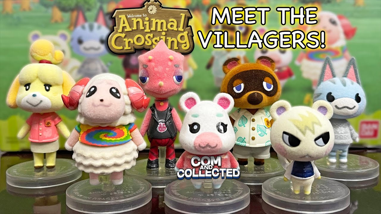 Let's Unbox and Meet ANIMAL CROSSING Friends Series 1!