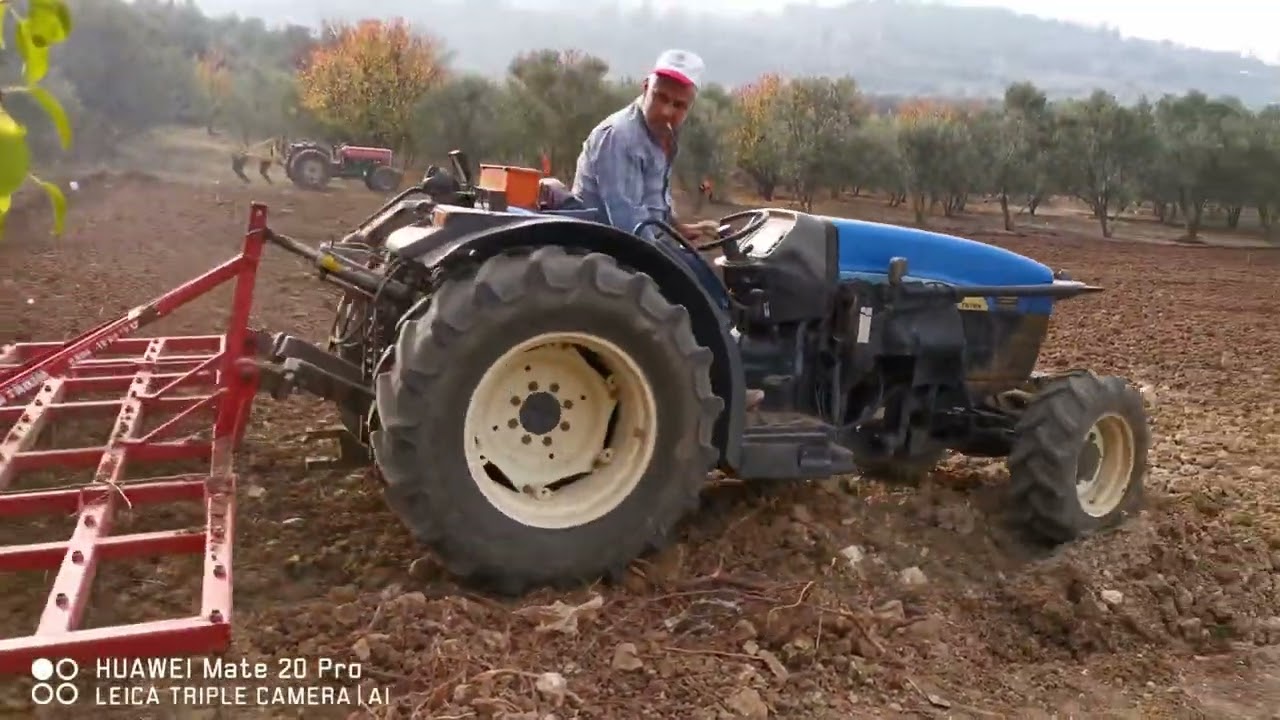 Newholland 70na tırmık yapma yer dikim hazırlama