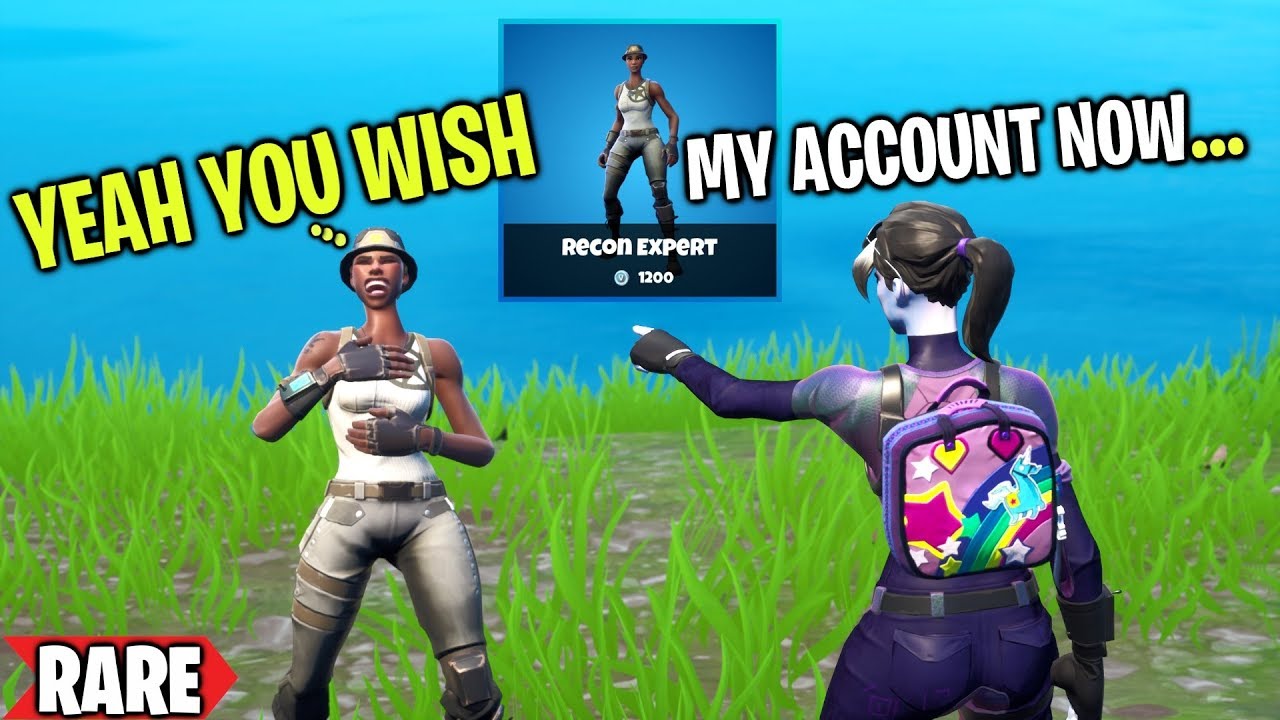 So I challenged a RECON EXPERT for his Fortnite account... (INTENSE)