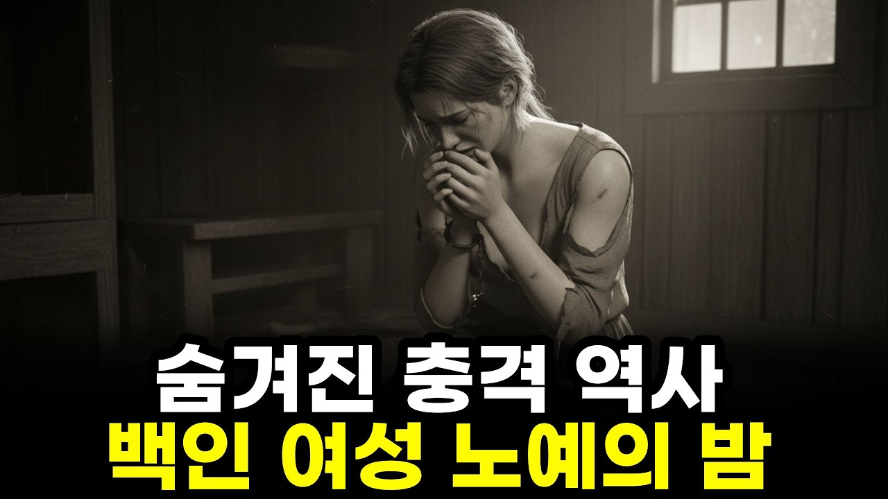 숨기려 했던 진실 , 밤마다 벌어졌던 충격적인 백인 여성 노예의 삶