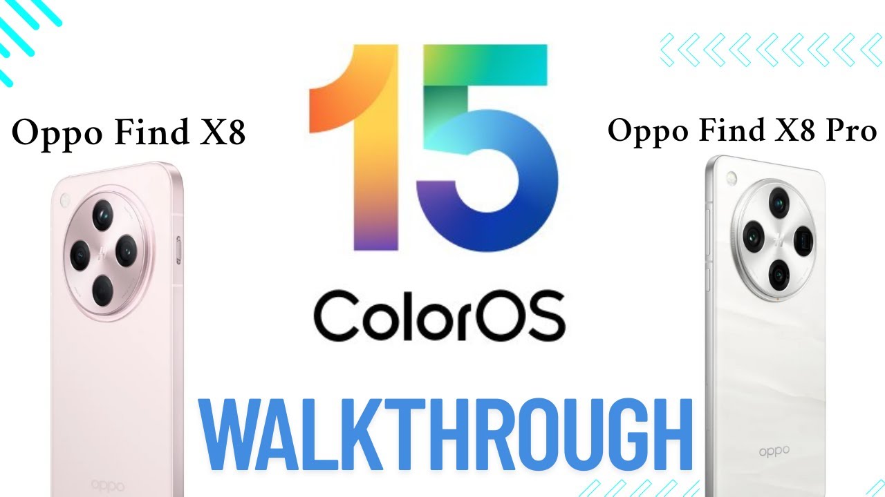 ColorOS 15 full Walkthrough - Oppo Find X8 Series