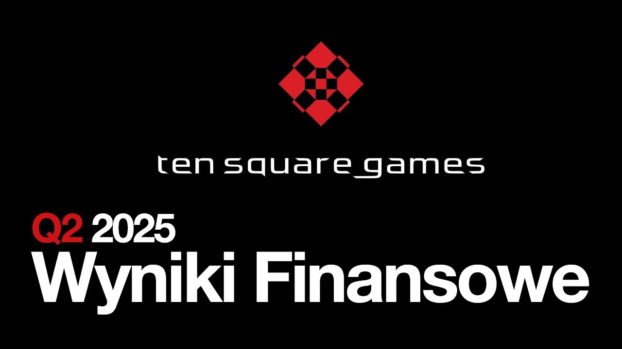 Ten Square Games | TSG Wyniki finansowe grupy w Q2 2025